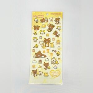 Rilakkuma honey assorted sticker sheet (new & sealed)